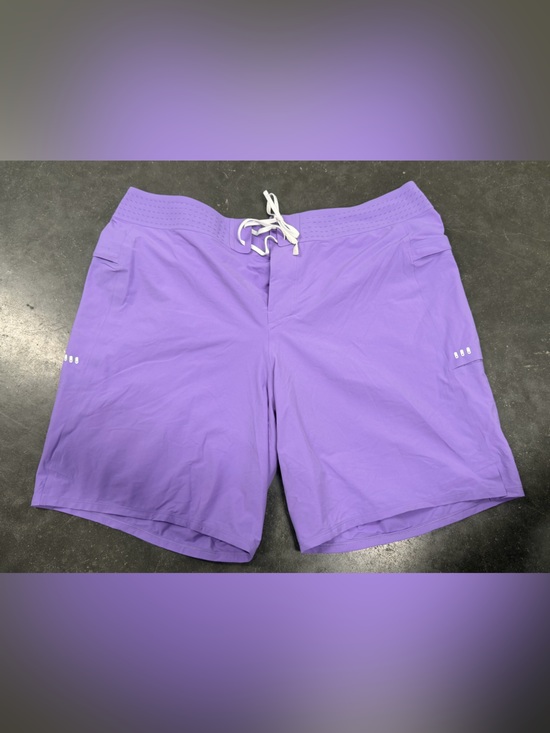 lululemon athletica Other - lululemon men lilac athletic shorts with white drawstring
